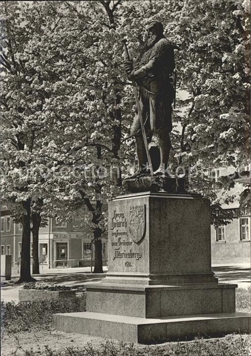 Marienberg Erzgebirge Herzog Heinrich Denkmal