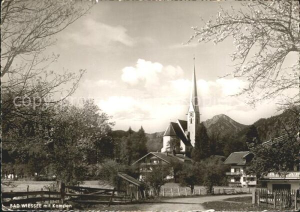 Bad Wiessee mit Kampen Kirche