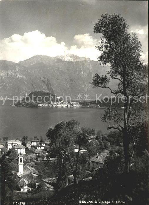 Bellagio Lago di Como Panorama