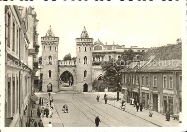 Potsdam Friedrich Ebert Str mit Neuener Tor