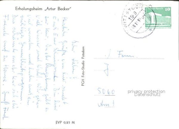 Dranse Wittstock Erholungsheim Artur Becker – Bild 2
