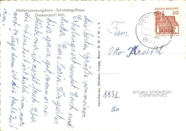 Denkendorf Oberbayern Müttergenesungsheim Schutzengelhaus – Bild 2