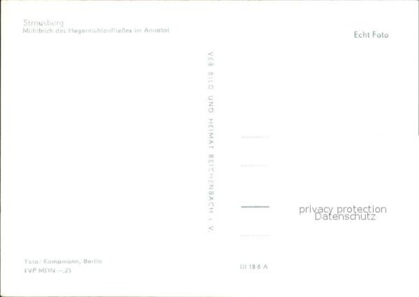 Strausberg Brandenburg Mühlteich des Hegermühlenfliesses im An – Bild 2