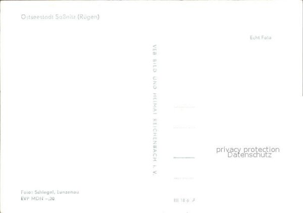 Sassnitz Ostseebad Ruegen Panorama – Bild 2