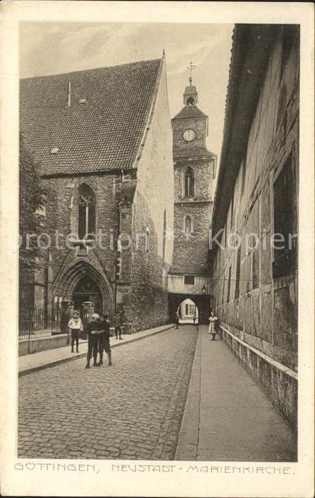 Goettingen Niedersachsen Marienkirche
