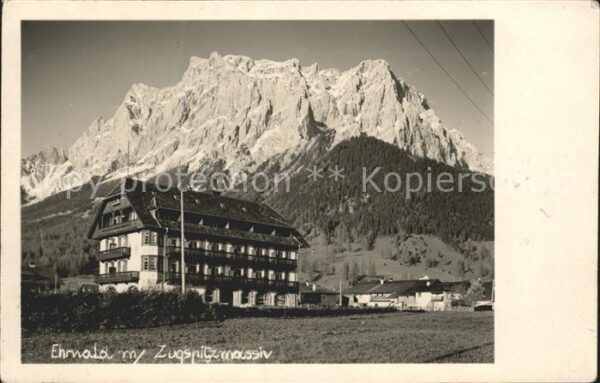 Ehrwald Tirol Zugspitzmassiv