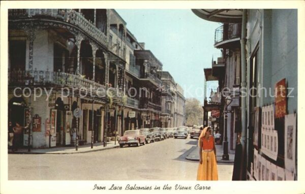 New Orleans Louisiana Street Scene