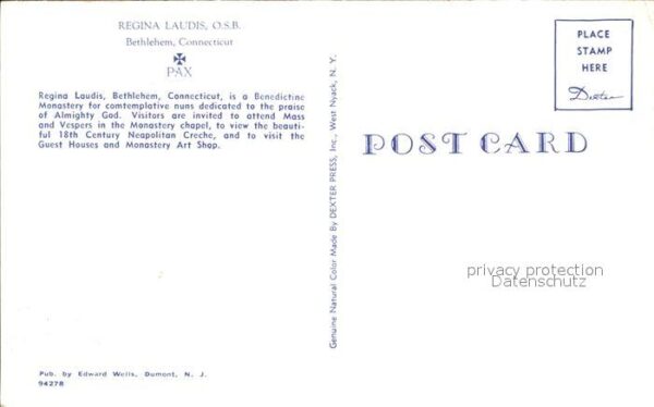 Bethlehem Connecticut Regina Laudis – Bild 2