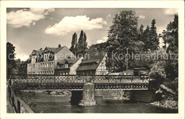 Olbernhau Erzgebirge Flöha Kegelbrücke