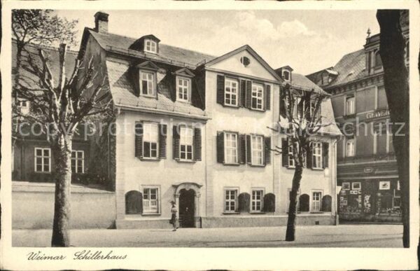 Weimar Thueringen Schillerhaus