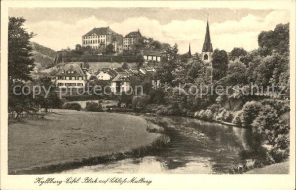 Kyllburg Rheinland-Pfalz Schloss Malberg