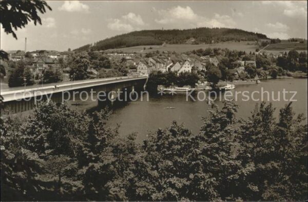 Saalburg Saale Stauseen Bleiloch Saaletalsperre
