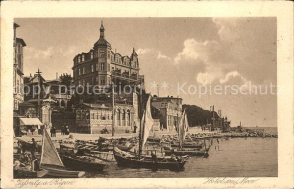 Sassnitz Ostseebad Ruegen Hotel am Meer