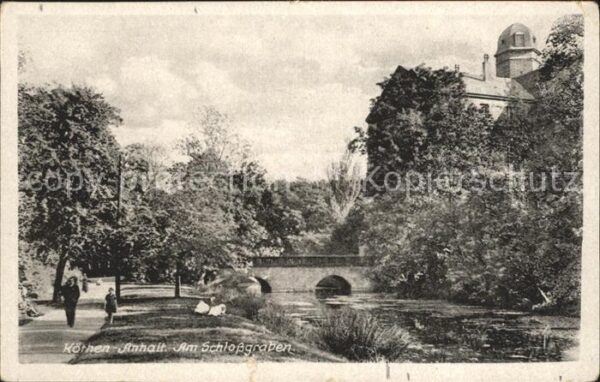 Koethen Anhalt Schlossgraben