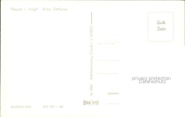 Plauen Vogtland Altes Rathaus – Bild 2
