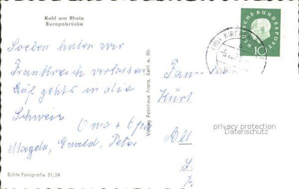 Kehl Rhein Europabrücke – Bild 2