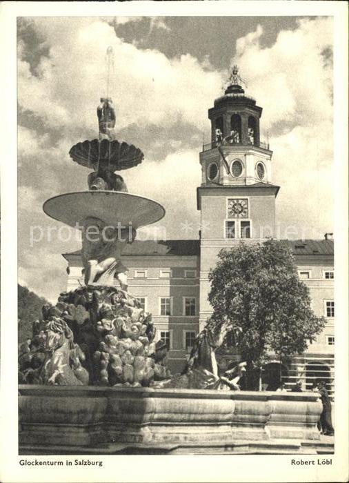 Salzburg Oesterreich Glockenturm