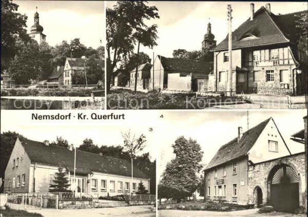 Nemsdorf-Goehrendorf Kirche Kulturhaus Kindergarten Gemeinde