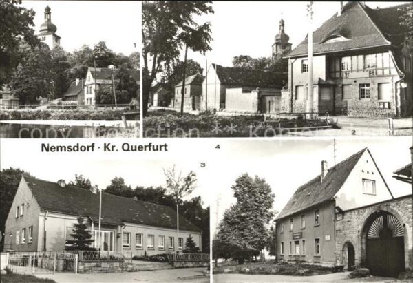 Nemsdorf-Goehrendorf Kirche Kulturhaus Kindergarten Gemeinde