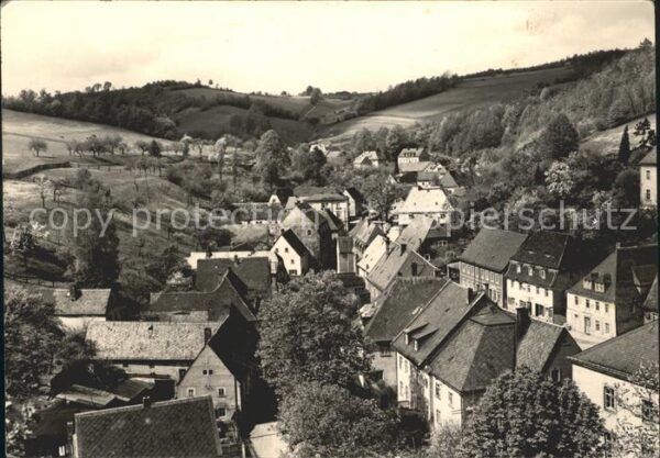 Liebstadt Blick vom Schloss Kuckuckstein auf den