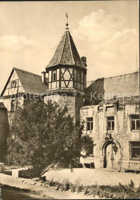 Kranichfeld Niederburg Innenhof
