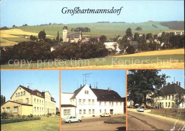 Grosshartmannsdorf Teilansicht Oberschule Ernst Dudel Rath