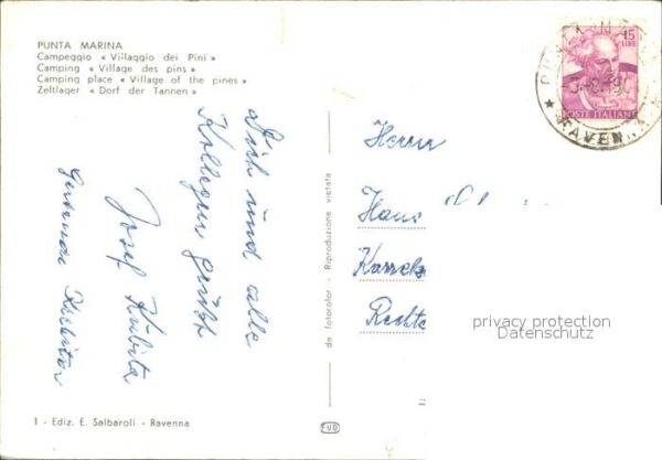 Punta Marina Terme Zeltlager Dorf der Pinien – Bild 2