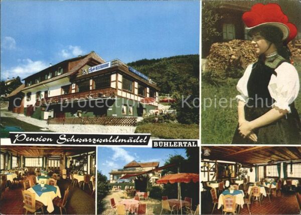 Buehlertal Pension Schwarzwaldmädel