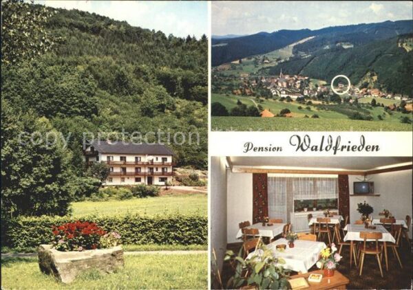 Oberharmersbach Pension Waldfrieden