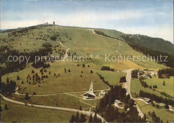 Feldberg Schwarzwald Fliegeraufnahme