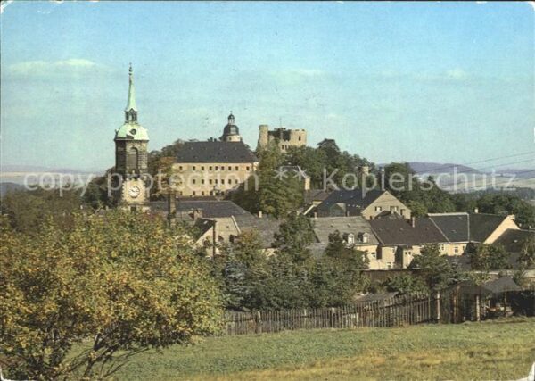 Frauenstein Sachsen Schloss Burgruine