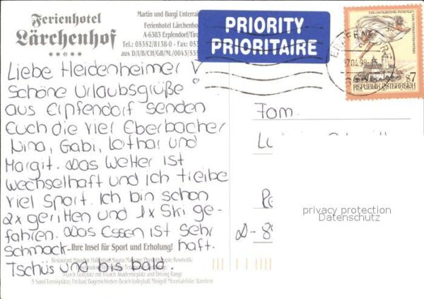 Erpfendorf Ferienhotel Lärchenhof – Bild 2