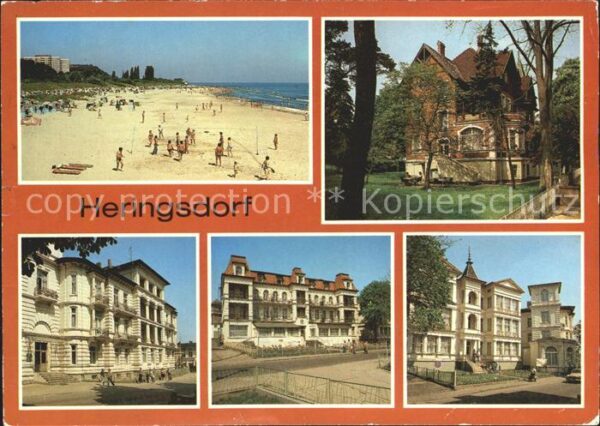 Heringsdorf Ostseebad Usedom Erholungsheime Marchlewski Einheit Cama