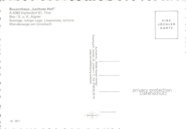 Erpfendorf Bauernhaus Lechner Hof – Bild 2