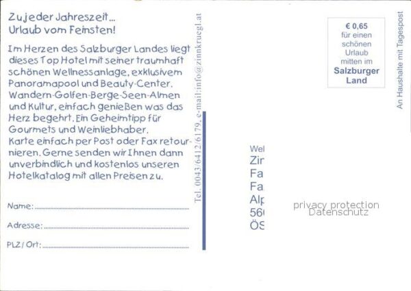 St Johann Pongau Salzburg Hotel Zinnkrügl – Bild 2