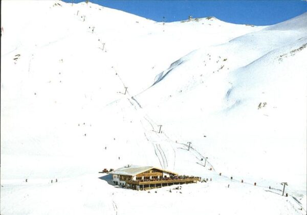 Serfaus Tirol Masnerlift und Schihütte