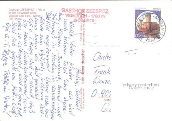 Meran Merano Gasthaus Seespitz – Bild 2