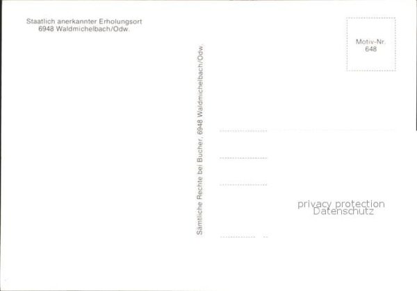 Waldmichelbach Heinrich Schlerf Kuranlagen – Bild 2