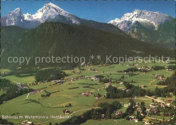 Schoenau Berchtesgaden Watzmann Hochkalter