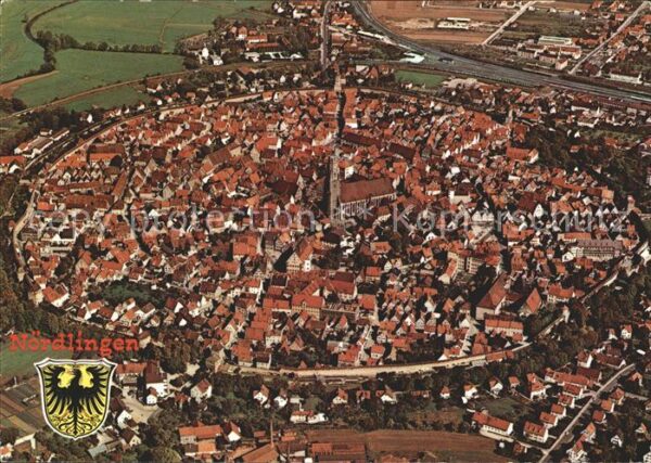 Noerdlingen Fliegeraufnahme