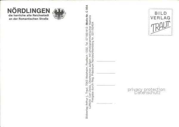 Noerdlingen Fliegeraufnahme – Bild 2