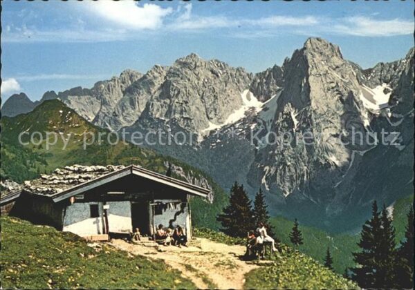 Tirol Region Hinterkaiserfelden- Alm Wildem Kaiser
