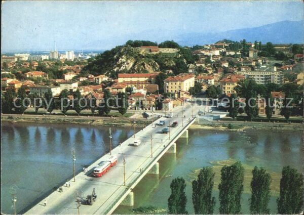 Plovdiv Fliegeraufnahme Brücke