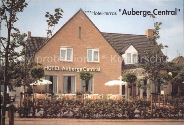 Bladel Hotel terras Auberge Central