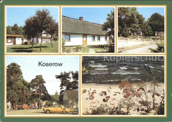 Koserow Ostseebad Usedom Campingplatz Strand