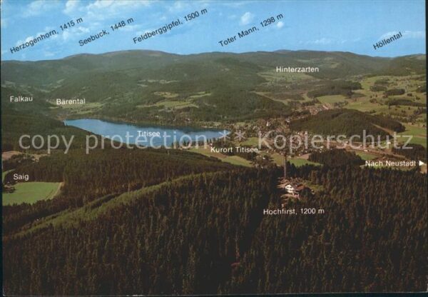 Titisee Hochfirst Hinterzarten Feldberggebiet F