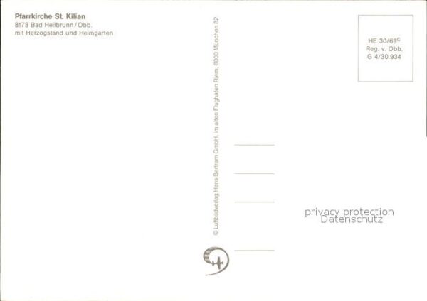 Bad Heilbrunn Pfarrkirche Sankt Killian Fliegeraufnah – Bild 2