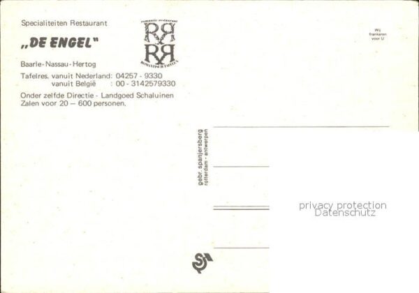 Baarle Nassau Spezialitäten Restaurant De Engel – Bild 2