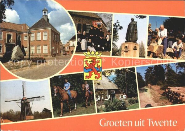 Twente Pferde Windmühle Denkmal