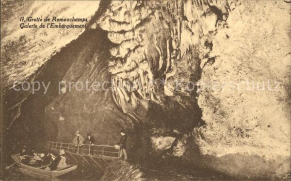 Hoehlen Caves Grottes Remouchamps Galerie de l'Embarquement